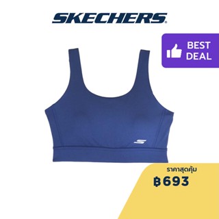 Skechers สเก็ตเชอร์ส สปอร์ตบราผู้หญิง Women Sports Bra Apparel - SP22Q4W378-PRBL