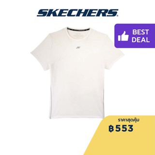 Skechers สเก็ตเชอร์ส เสื้อยืดแขนสั้นผู้หญิง Women 1st Series Short Sleeve Tee Apparel - SP22Q4W352-00JA