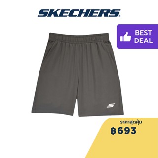 Skechers สเก็ตเชอร์ส กางเกงขาสั้นผู้ชาย Men Performance Running Shorts - SP22Q4M409-CHAR