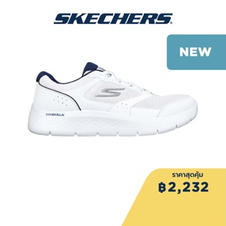 Skechers สเก็ตเชอร์ส รองเท้าผู้ชาย Men Shoes - 216480-WNV Air-Cooled Goga Mat Flex, Ortholite, Ultra Go