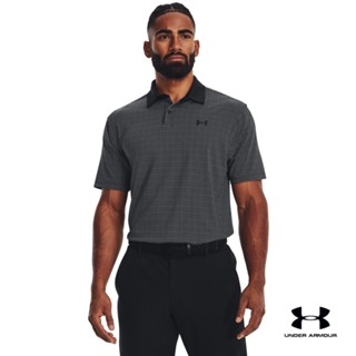 Under Armour Mens UA Tee To Green Printed Polo