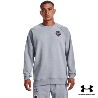 Under Armour UA Mens Elevated Terry Crew อันเดอร์ อาร์เมอร์ เสื้อออกกำลังกายสำหรับผู้ชาย