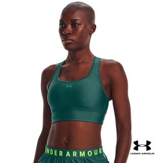 Under Armour Womens UA Crossback Longline Sports Bra อันเดอร์ อาร์เมอร์ สปอร์ตบรา UA Seamless Crossback สำหรับผู้หญิง