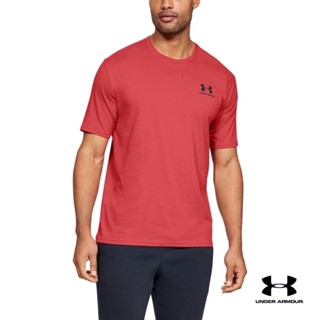 Under Armour UA Mens Sportstyle Left Chest Short Sleeve Shirt อันเดอร์ อาเมอร์ เสื้อออกกำลังกายแขนสั้น สำหรับผู้ชาย