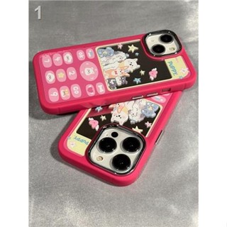 ใหม่ เคสโทรศัพท์มือถือกระจก ลายการ์ตูนสัตว์น่ารัก ระดับไฮเอนด์ สําหรับ Iphone Apple 14promax 13 13pro 14pr