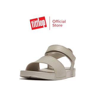 FITFLOP IQUSHION SHIMMER ERGONOMIC รองเท้าแตะสำหรับเด็ก รุ่น GI7-011 สี SILVER