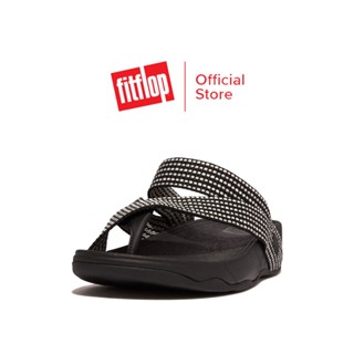 FITFLOP SLING WEAVE รองเท้าแตะแบบหูหนีบผู้ชาย รุ่น H06-231 สี BLACK MIX