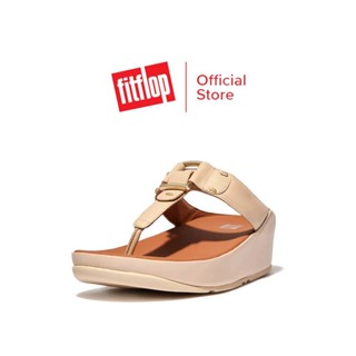 FITFLOP FLITTA STUD-BUCKLE รองเท้าแตะแบบหูหนีบผู้หญิง รุ่น FQ8-A20 สี STONE BEIGE