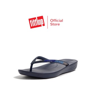 FITFLOP IQUSHION รองเท้าแตะแบบหูหนีบผู้หญิง รุ่น DG5-399 สี Midnight Navy