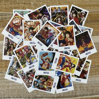 ❈☎▫One Piece การ์ดโลโม่ที่สวยงาม One Piece ลูฟี่โซโลอะนิเมะอุปกรณ์ต่อพ่วงการ์ดข้อความ HD โปสการ์ดการ์ดอวยพร