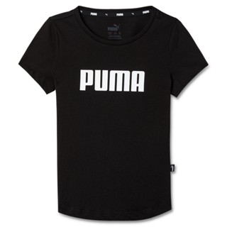 PUMA KIDS - เสื้อยืดเด็กโต Essentials สีดำ - APP - 84758603