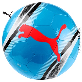 PUMA FOOTBALL - ลูกฟุตบอลสำหรับซ้อม PUMA Big Cat 3 สีฟ้า - ACC - 08304404