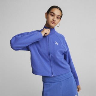 PUMA PRIME/SELECT - เสื้อแจ็คเก็ตผู้หญิง T7 Track Jacket สีฟ้า - APP - 53821692