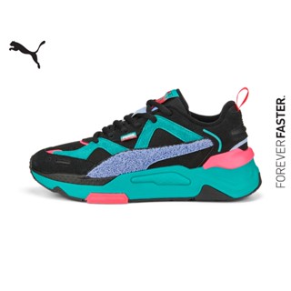 PUMA EVOLUTION - รองเท้าผ้าใบ RS-Simul8 Fandom Sneakers สีดำ - FTW - 38750201