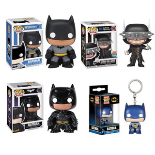 □แบทแมนอุปกรณ์ต่อพ่วงภาพยนตร์ Funko POP Dark Knight Batman Flash รูปเครื่องประดับรถยนต์รุ่น