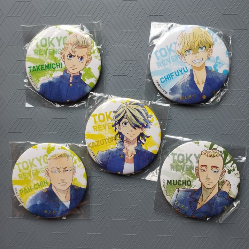 Tokyo Revengers โตเกียว รีเวนเจอร์ส เข็มกลัด ชุด 4