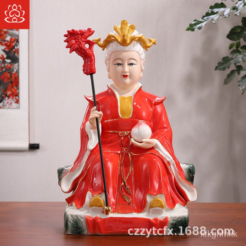 แม่เฒ่า Wusheng Zhusheng Niangniang นาง Jinhua ให้ลูกชายของเธอแม่ Wuji Zixia Yuanjun Taishan Granny 