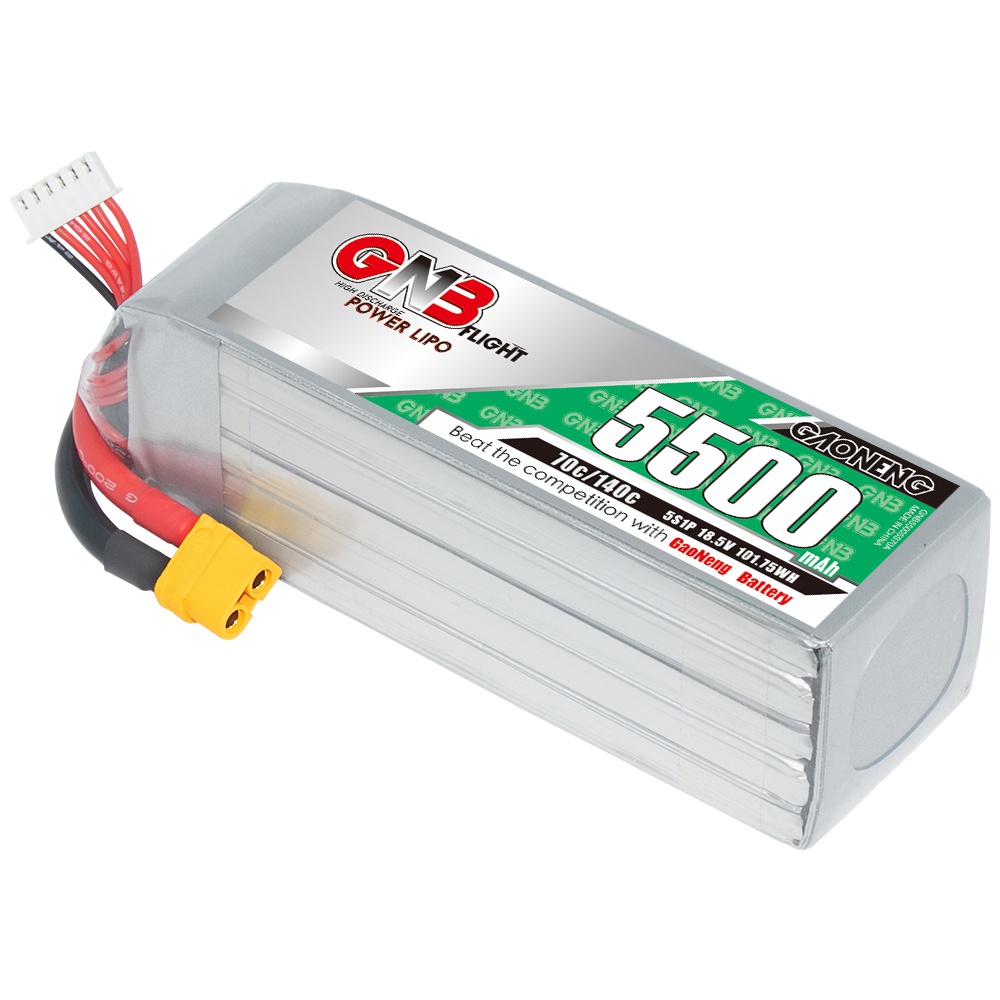 ❆GNB GAONENG 5500mah 5S 18.5V 70C 140C XT60 RC Air Drone LiPo battery High Discharge C rating Performance helicopter