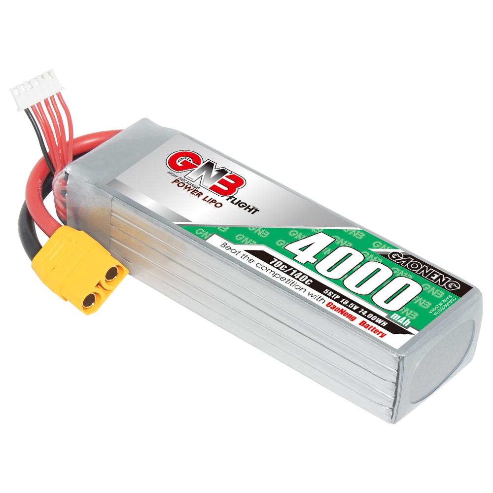 ✼GNB GAONENG 4000mah 5S 18.5V 70C 140C XT90 RC Air Drone LiPo battery High Discharge C rating Perfor