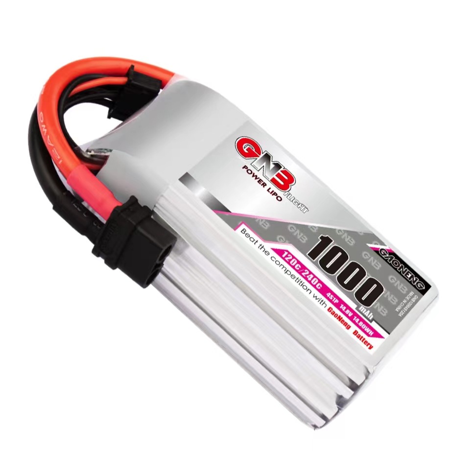✼GNB GAONENG 4S 1000mah 14.8V 120C 240C XT60 LiPo battery FPV for racing drones