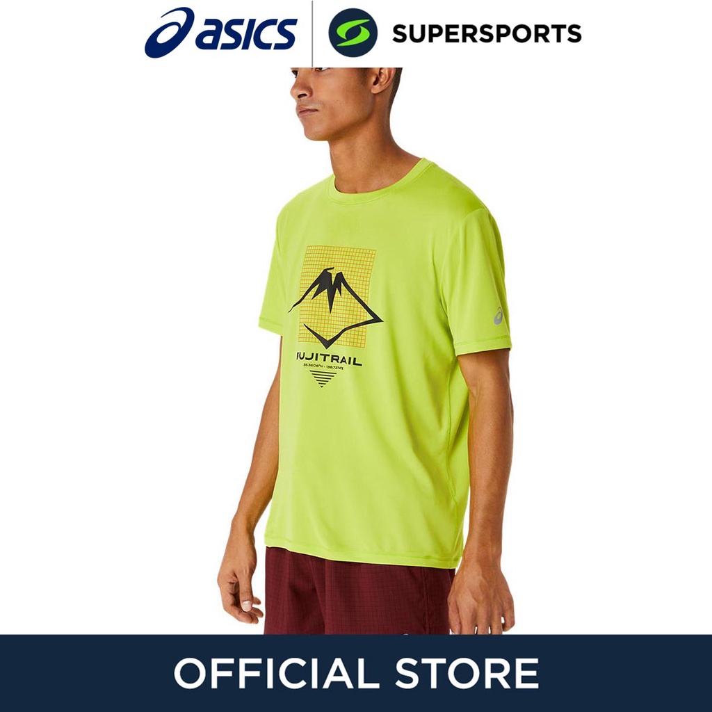 ASICS Fujitrail Logo Short Sleeve เสื้อวิ่งผู้ชาย