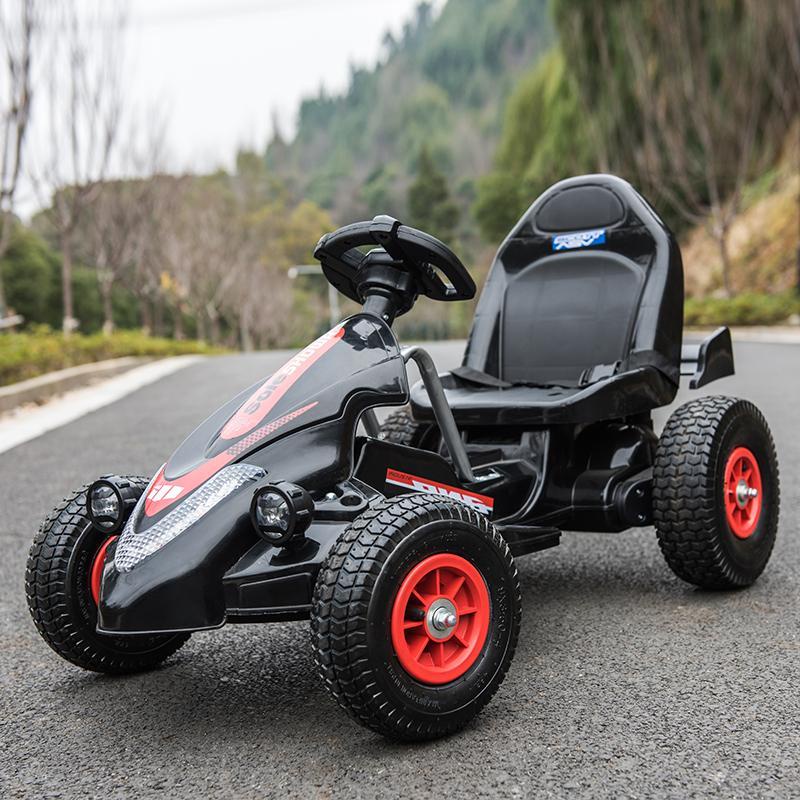 เด็กไฟฟ้ารถสี่ล้อ Go-Kart สามารถนั่งทารกชายและหญิงรีโมทคอนโทรลของเล่นรถ Inflatable ล้อเด็กรถจักรยานยนต์