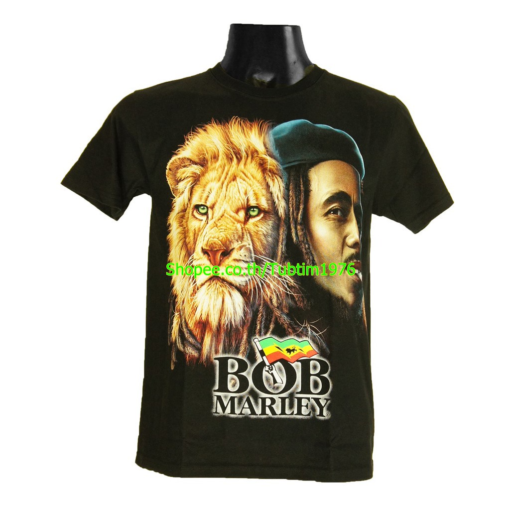 เสื้อวง Bob Marley วงดังๆ วินเทจ วินเทจ บ็อบ มาร์เลย์ TDB6032