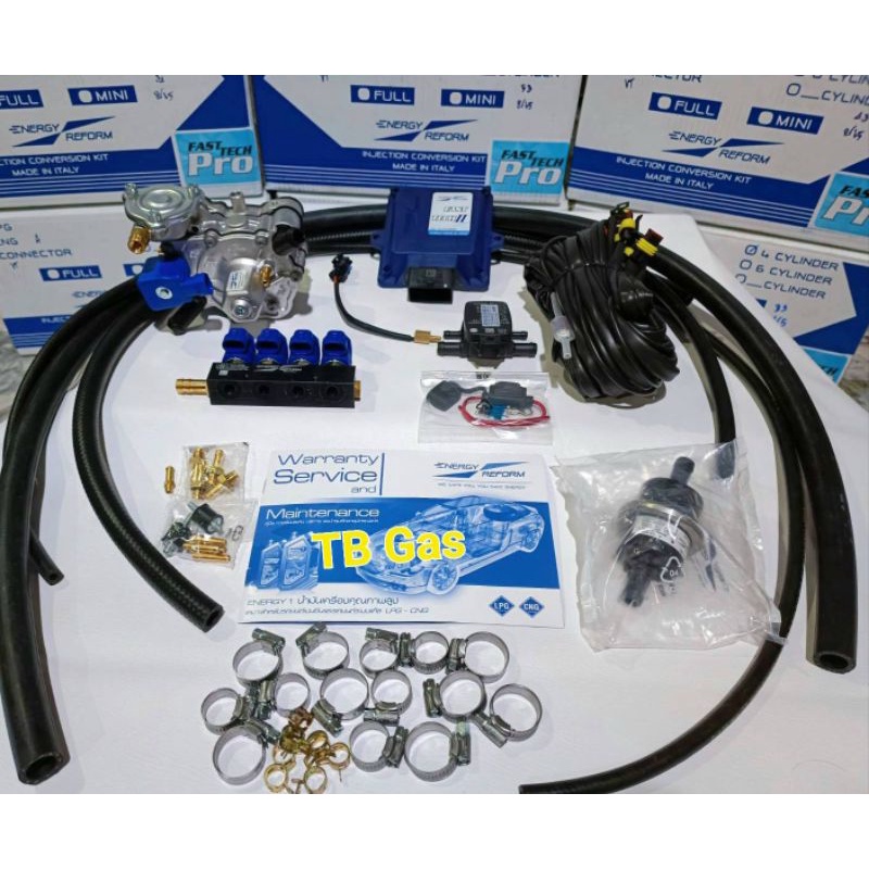 4 สูบ Energy Fast Tech Pro แถมฟรี!! มัลติวาล์วถังแคปซูล 315/30 Tomasetto Energy