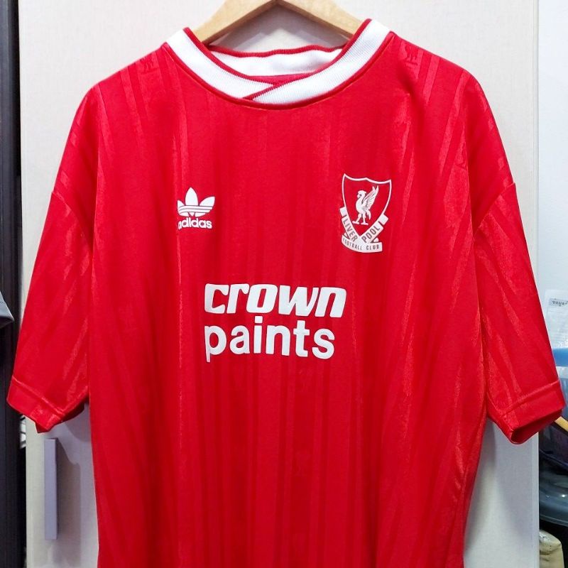 เสื้อลิเวอร์พูล Liverpool 1987-1988 Home ScoreDraw Shirt