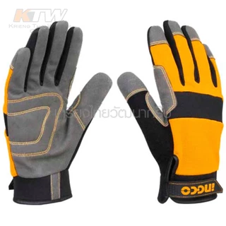 INGCO ถุงมือช่าง ไมโครไฟเบอร์ ขนาด XL (สินค้าพร้อมจัดส่งทันที) ( HGMG01-XL ) การันตี คุณภาพอย่างดี