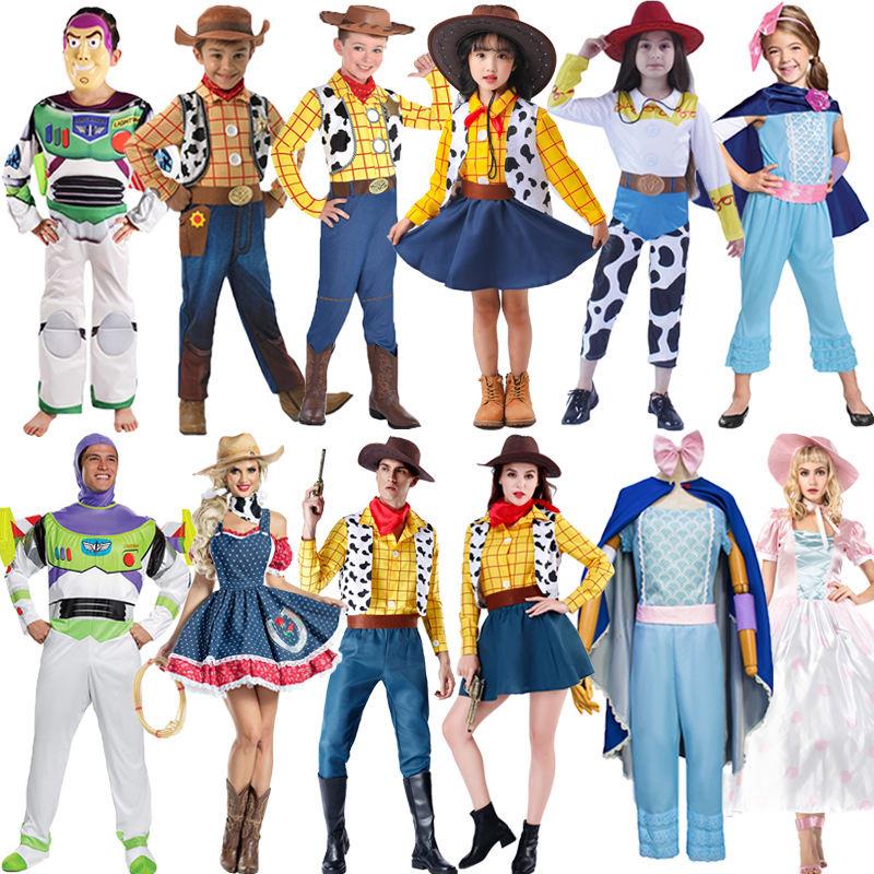 ชุดคอสเพลย์ Toy Story 4 Woody Trace cos สําหรับผู้ชาย และผู้หญิง