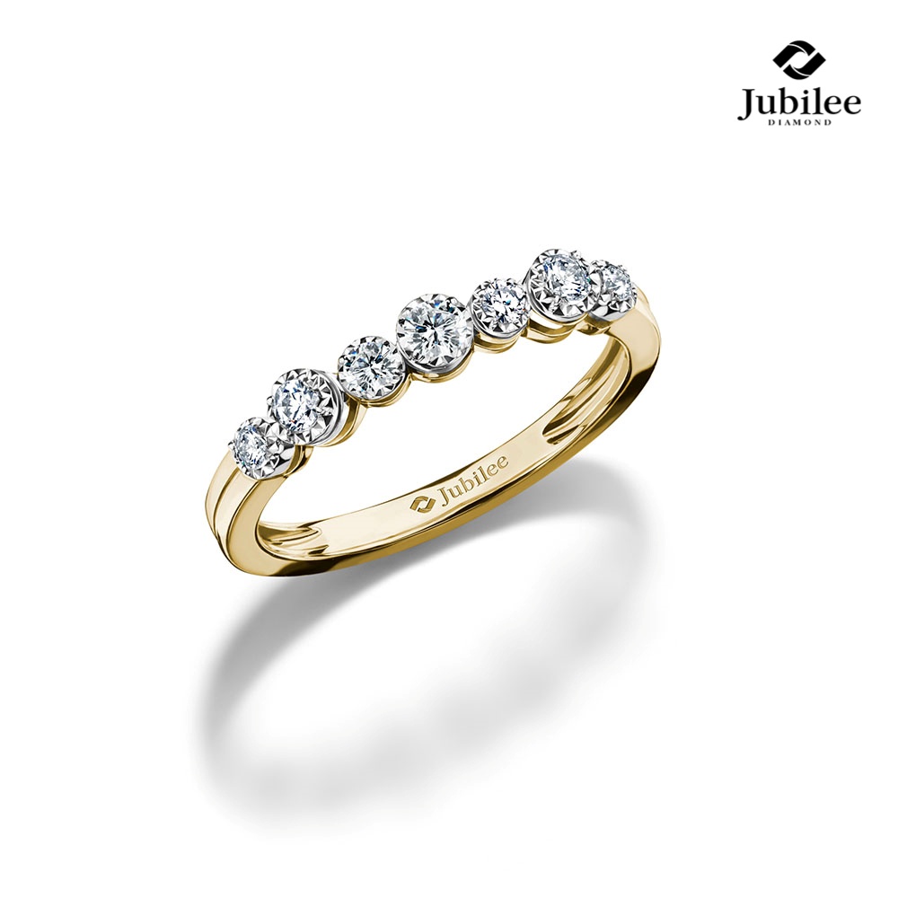 Jubilee Diamond แหวนเพชร Atelier Sweet Dance Ring เพชรแท้ เพชรน้ำ 99