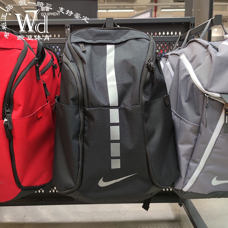 ◆✤✸Nike กระเป๋าเป้สะพายหลัง Nike สำหรับผู้ชายและผู้หญิง Air Max บาสเก็ตบอลเบาะลมกีฬากระเป๋านักเรียนความจุขนาดใหญ่กระเป๋า