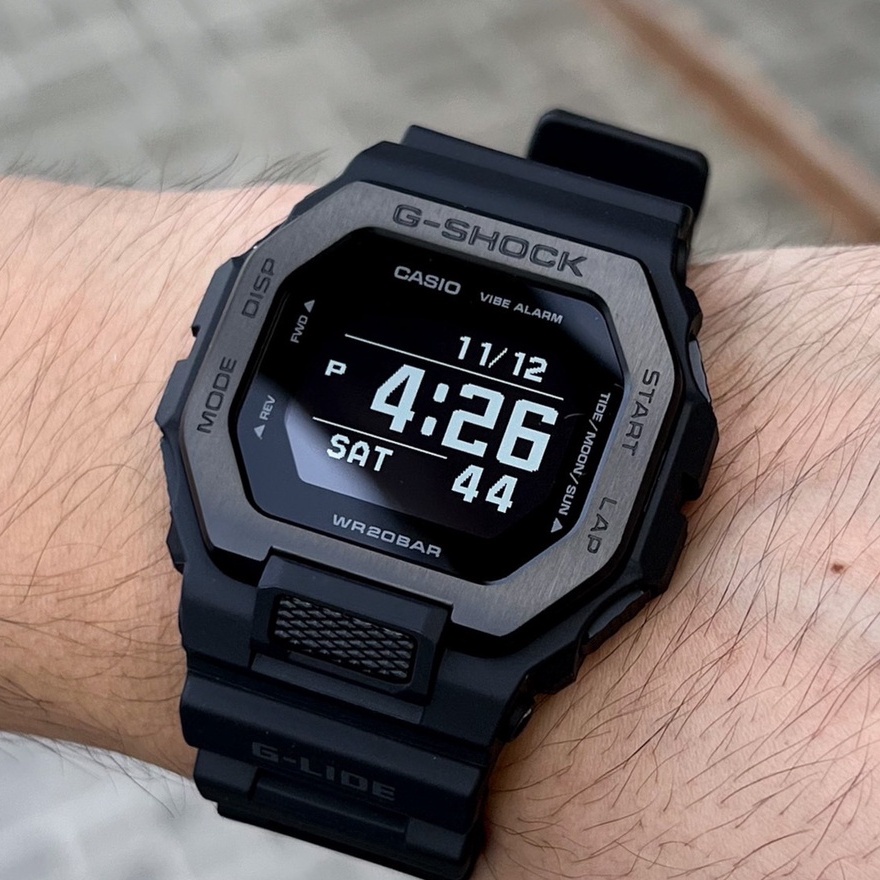 G-SHOCK Smart Watch steelสุดเท่ GBX-100NS-1 หายากมากเลิกผลิตแล้วเคสเป็นวัสดุMetalโลหะAll in Black Ve