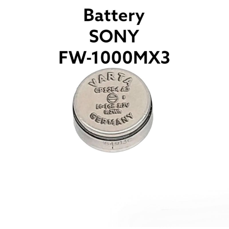 Sony WF1000XM3 A3 A2 60mAh CP1254 3.7v Rechargeable Germany Valta แบตหูฟัง แบตเตอรี่ Bluetooth Batte