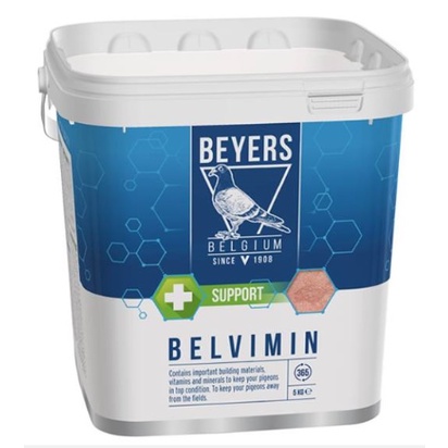 ผงชมพู ผงชมพูเบเยอร์ Beyers ผงวิตามินสำหรับนก BELVIMIN แบ่งขาย 50/100กรัม