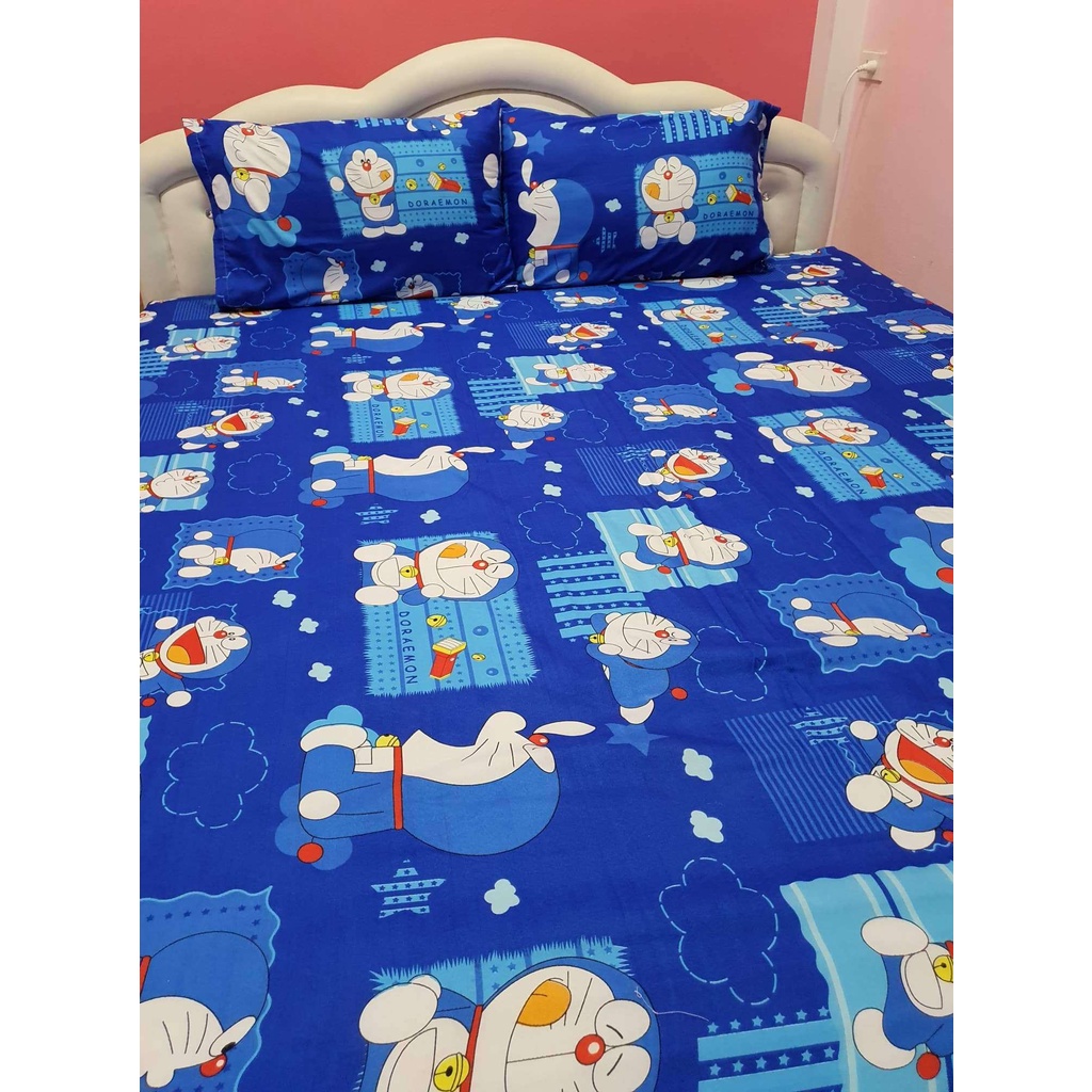 Fitted Sheet * 3.5 ft * 5ft * 6ft available in 2 types 1. only bed sheet 2. 4-piece bed sheet set no