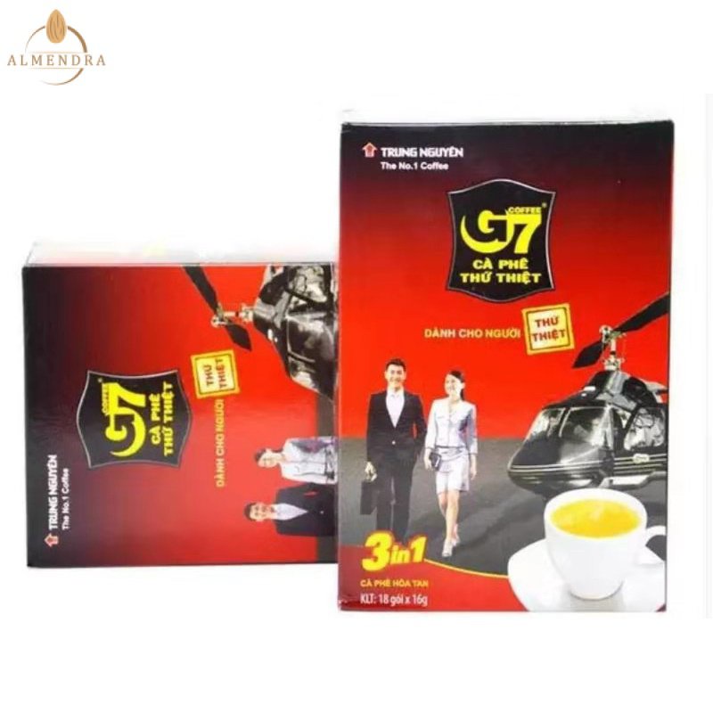 เวียดนามG7กาแฟ288g*24กล่องกาแฟสำเร็จรูปสามในหนึ่ง กล่องบรรจุกล่องหนาพิเศษ BFD1