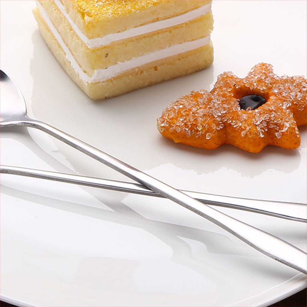 [St.Coco Cafe]ช้อนคนด้ามยาว สแตนเลส มีให้เลือก ยาว 20/26 ซม. stirring spoon - รูปที่ 5