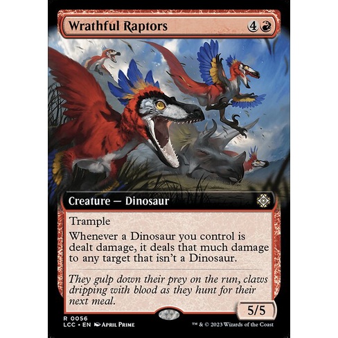 MTG (LCC) (R)Wrathful Raptors