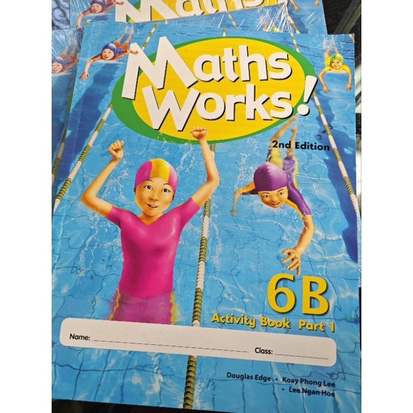 Maths Works : Activity Book 6B หนังสือแบบฝึกหัดเลขป.6 P6