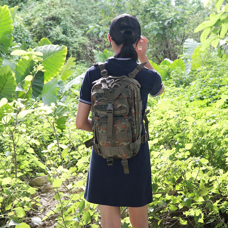 กระเป๋าเป้สะพายหลัง ลายพราง 3P อเนกประสงค์ เหมาะกับการพกพาเดินทาง เล่นกีฬากลางแจ้ง