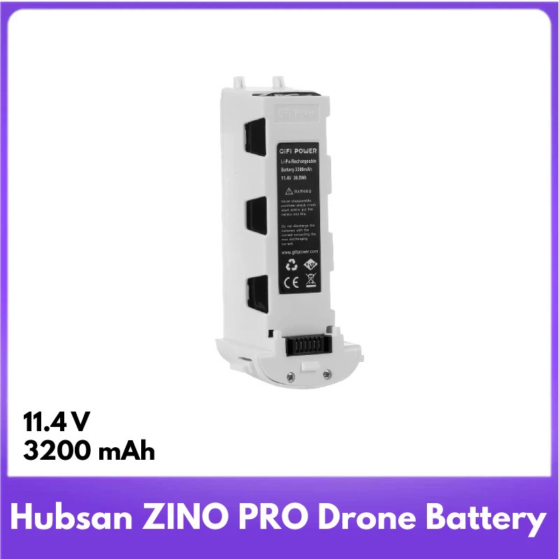 แบตเตอรี่ใหม่สำหรับ Hubsan H117S Zino, Hubsan ZINO PRO Drone 11.4V 3200MAh GiFi Power Drone อุปกรณ์เสริม