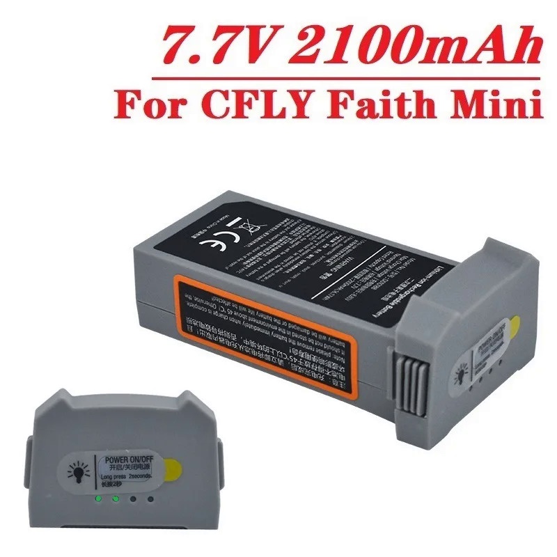 7.7V 2100MAh Lipo แบตเตอรี่สำหรับ CFLY Faith 2 Mini 4K Pro Drone อะไหล่อุปกรณ์เสริมแบตเตอรี่เดิมสำหร