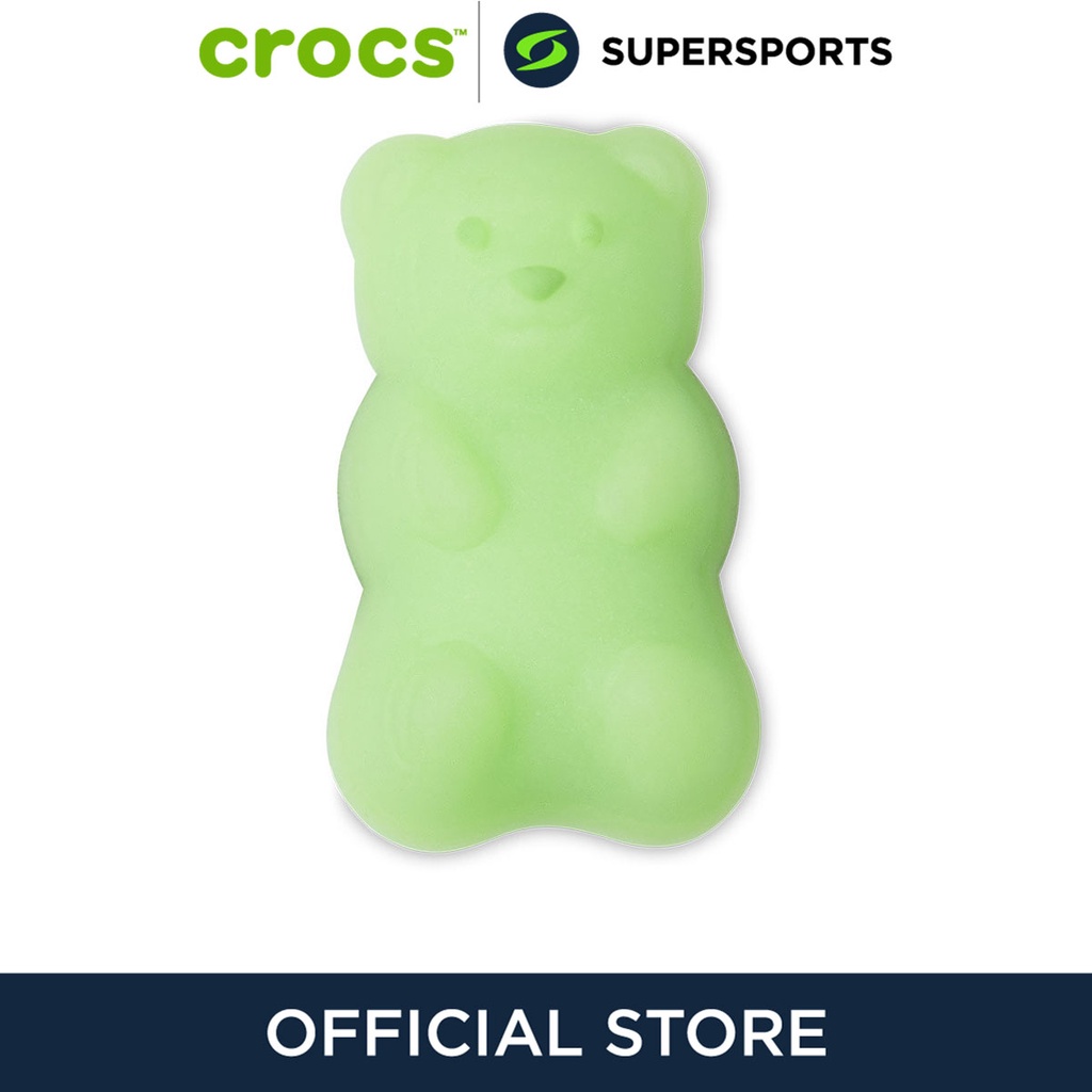 CROCS Jibbitz Neon Green Candy Bear ตัวติดรองเท้า