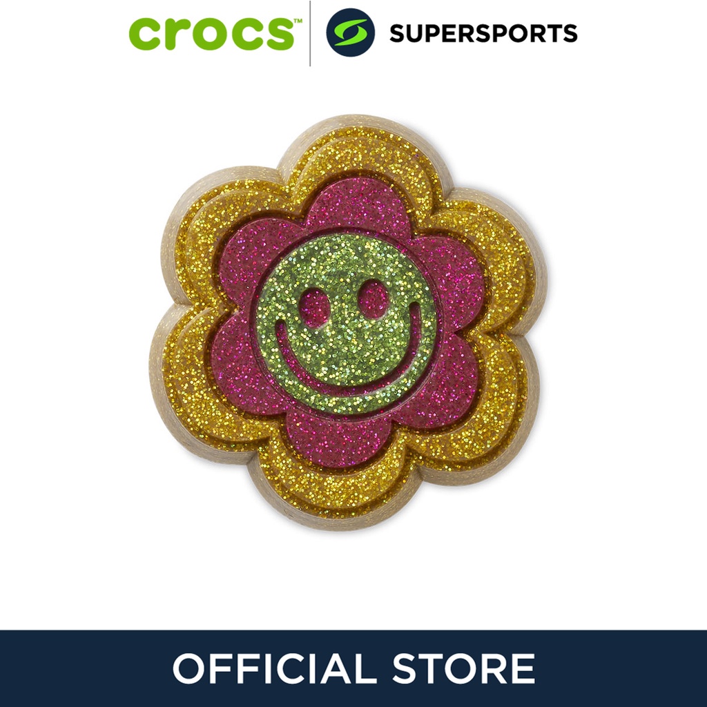 CROCS Jibbitz Glitter Happy Daisy ตัวติดรองเท้า