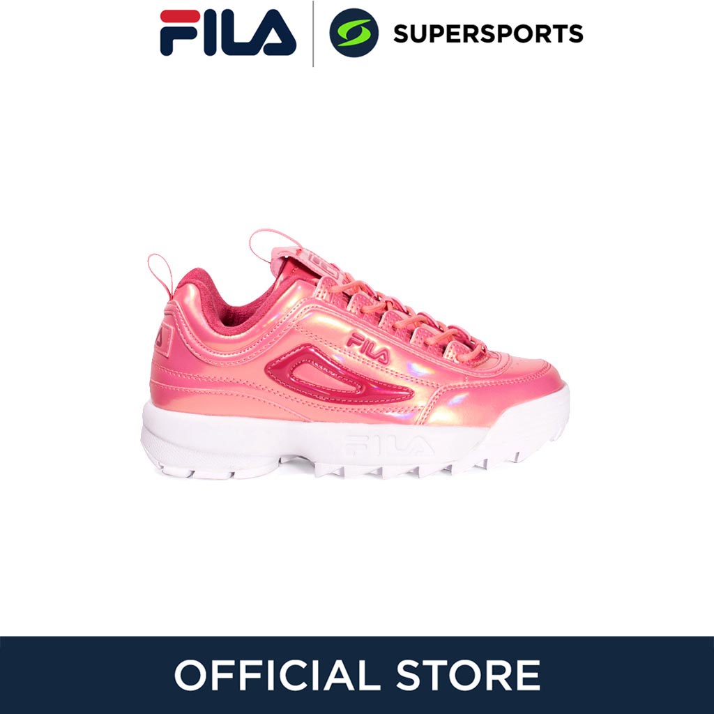 FILA Disruptor 2 Liquid Luster รองเท้าลำลองผู้หญิง รองเท้าผู้หญิง รองเท้าผ้าใบ