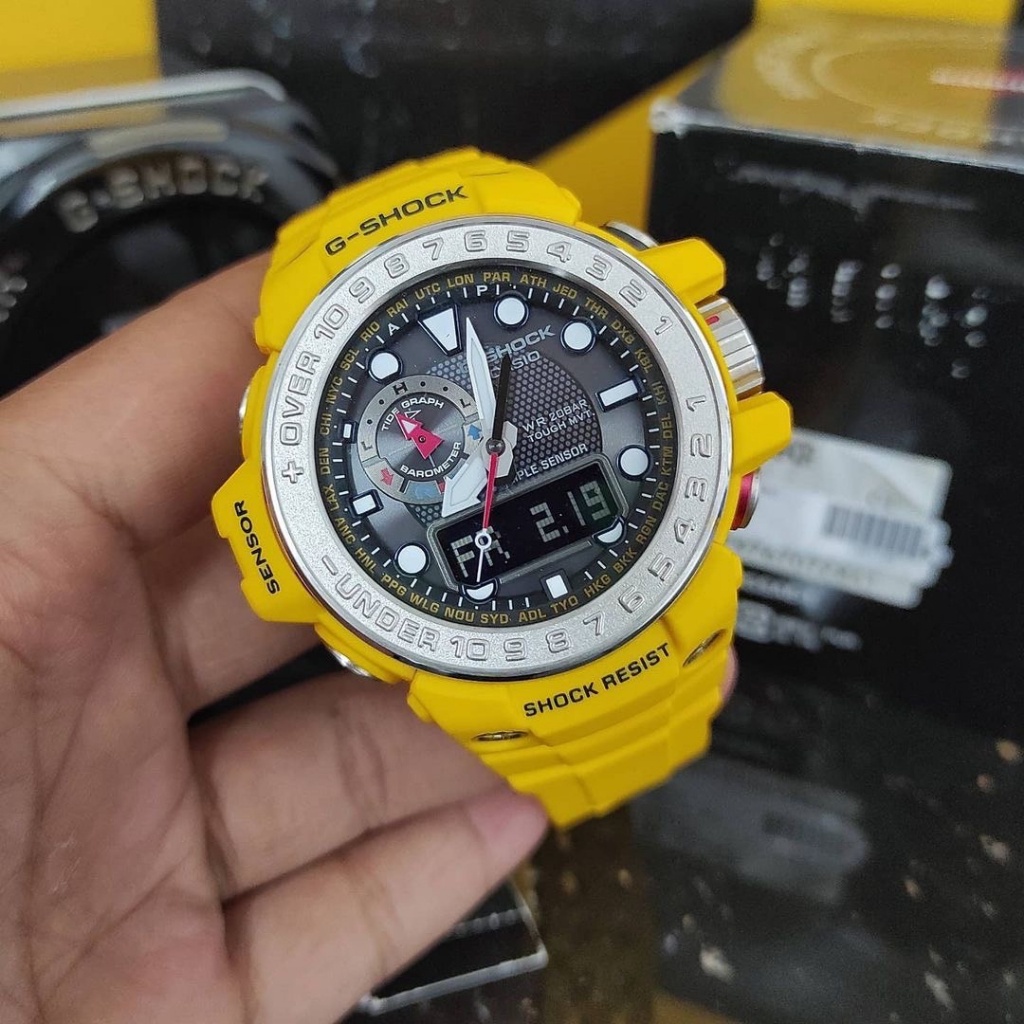 G-SHOCK Master of G SEA Gulfmaster Yellow Super Rare item GWN-10009ADR