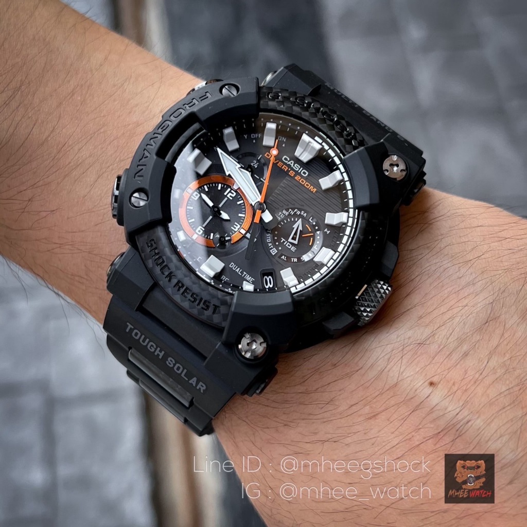 G-SHOCK Frogman Carbon Fiber Resin Very Rare item GWF-A1000XC-1A Japan Setไม่มีใครมีแล้วตัวนี้หายากจ