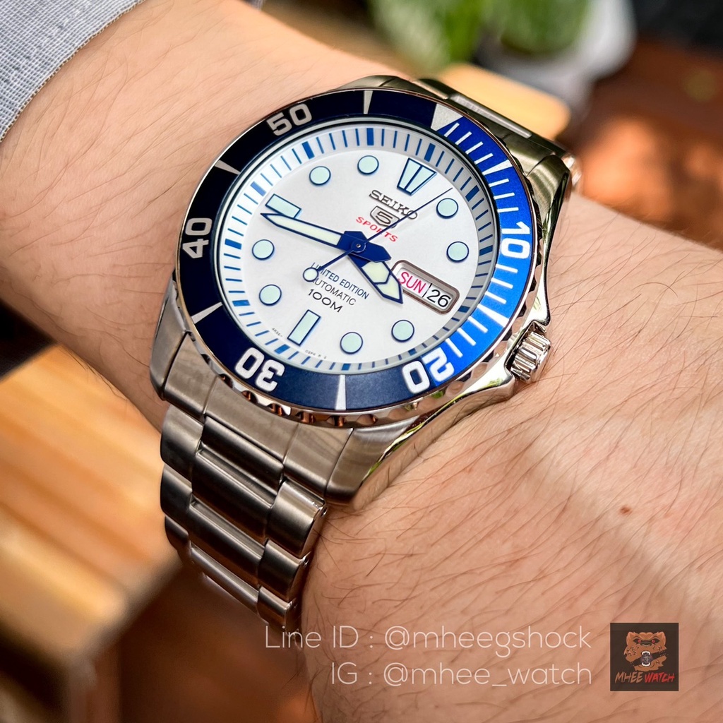 SEIKO Submarine Limited Snow Mashu Lake Limited Edition รุ่น SRPD08K หายากมากเลขสวย